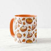Le Citrouille d'automne soigne le café Mug (Devant gauche)