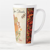 Le Citrouille de Thanksgiving Latte Mug (Droite)