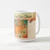 Le Citrouille de Thanksgiving Mug (Devant droit)