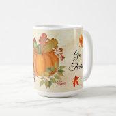 Le Citrouille de Thanksgiving Mug (Devant droit)