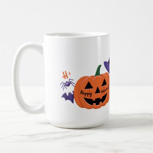 Le Citrouille sourit Mug (Gauche)