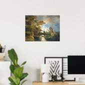 Le clair de lune sur le Yare - John Crome Poster d (Bureau à domicile)