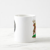 Le clan d'Akins Crest et manteau de tasse de café (Centre)