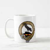 Le clan de MacDonell Crest la tasse de café (Gauche)