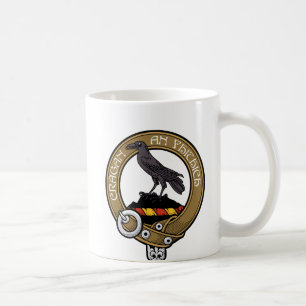 Le clan de MacDonell Crest la tasse de café