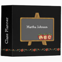 Le classeur du professeur de tableau d'école