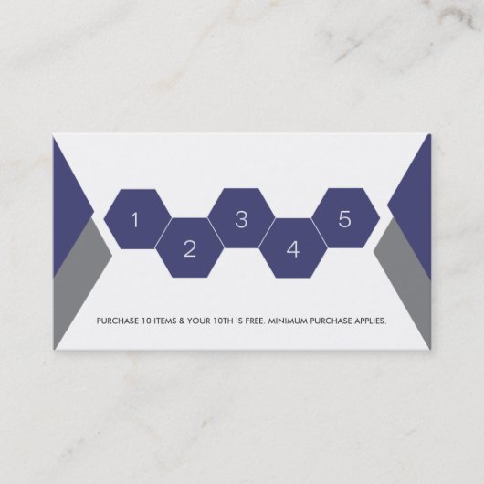 Le client de station de lavage récompense le carte (Devant)