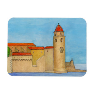 Le Clocher de Collioure Magneet