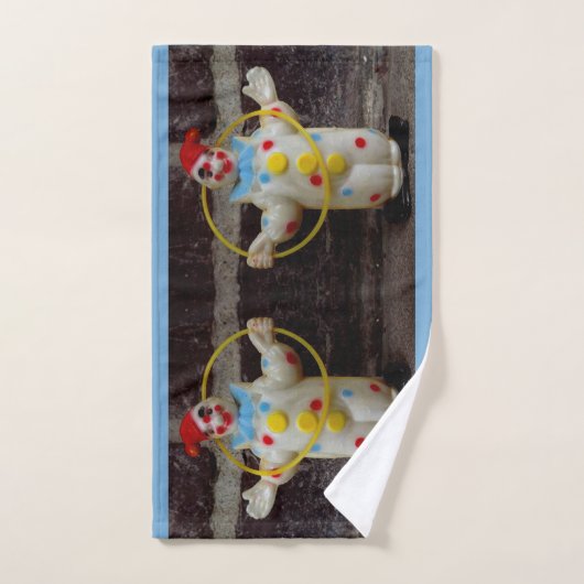 Le clown (Serviette à main)