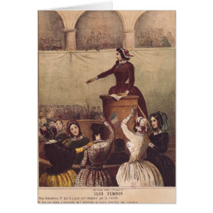 Le club des femmes, c.1848