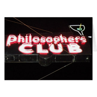 Le club du philosophe