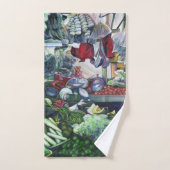 Le club végétarien se réunit ici le mardi (Serviette à main)