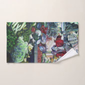 Le club végétarien se réunit ici le mardi (Serviette à main)