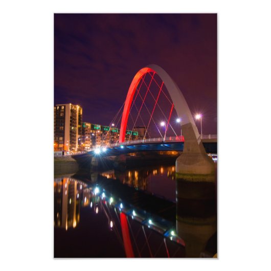 Le Clyde Arc, Glasgow, Écosse Photographie (Devant)