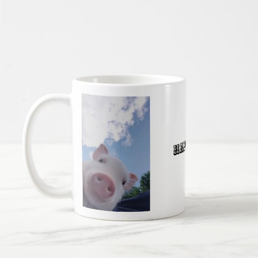 (Le Cochon de la Journée Heureuse) - Tasses (Gauche)