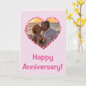 Le coeur d'amour personnalisent la carte (Fleur jaune)