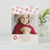 Le coeur de la mienne Photo Carte Saint Valentin (Debout devant)