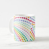 Le coeur de l'arc-en-ciel géant arrose la Mug (Devant gauche)