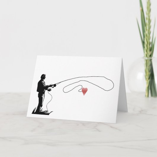 Le coeur de pêche soit carte de Valentine de mine (Devant)