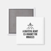 Le coeur gracieux est un aimant pour les miracles (Recto/Verso)