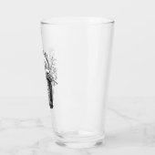 "Le Coeur" Verre Pint Éffrayant (Gauche)
