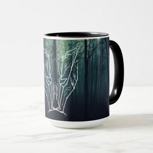 Le Coffee Mug des loups (Devant droit)