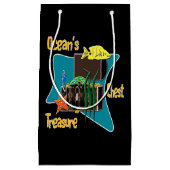 Le coffre au trésor de l'océan petit sac cadeau (Devant)