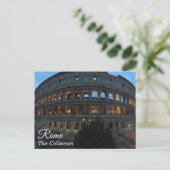 Le Colisée, Rome, Italie au Crépuscule - Carte pos (Debout devant)