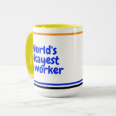 Le collègue le plus malsain du monde | Mug d'Humou (Devant gauche)
