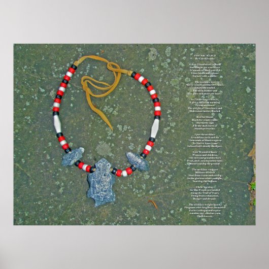 Le Collier - Une affiche de leçons d'histoire (Devant)
