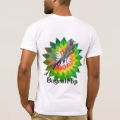 le colorant de cravate de T-shirt de point (Dos)