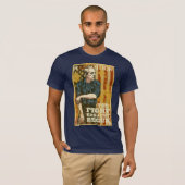 Le combat de Ron Paul a juste commencé le T-shirt (Devant entier)