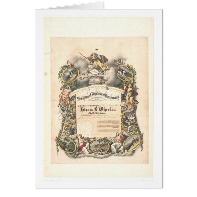 Le Comité de la vigilance de San Francisco (1825A) (Devant)