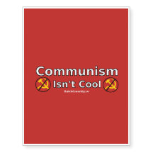 Le communisme n'est pas tatouage provisoire frais
