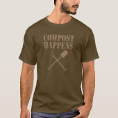 Le Compost Se Produit ! - T-shirt jardinage (Devant)