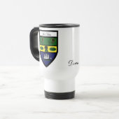 Le comté vers le bas tracent et Crest des tasses (Devant gauche)