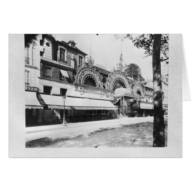 Le Concert de Trianon à Paris (Devant horizontal)