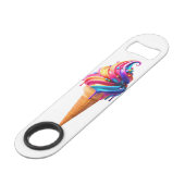 Le cône de glace classique vibrant de SlipperyJoe' (Devant angulaire)