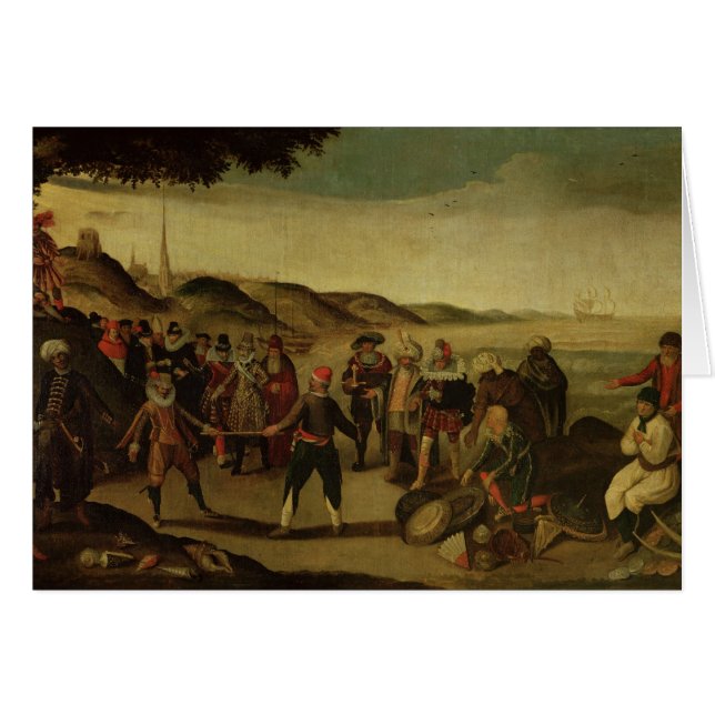 Le conflit au-dessus du bâton d'or (Devant horizontal)