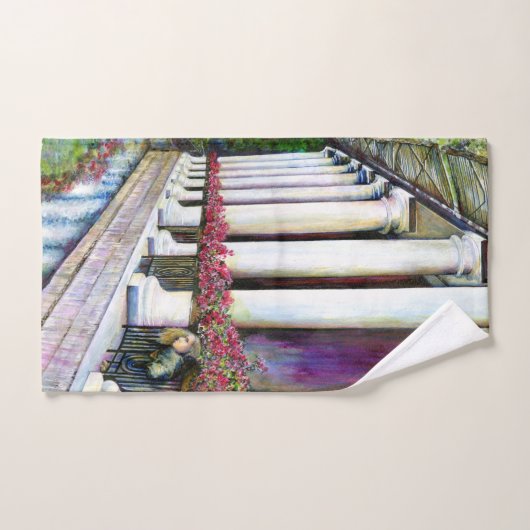 Le confort est l'empire du progrès (Serviette à main)