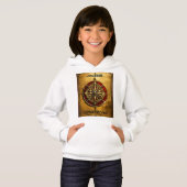 " Le Conquérant " Sweat - shirt à capuche conçu (Devant entier)