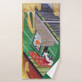 Le Conte de Genji, Tawaraya Sotatsu (Serviette de bain)