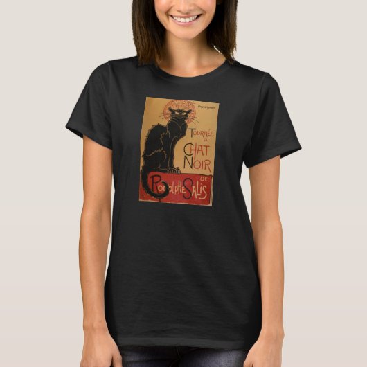 Le Conversation Noir T-Shirt (Devant)