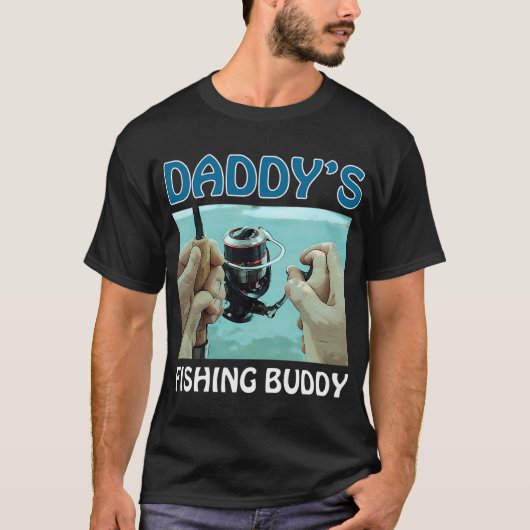 LE COPAIN DE PÊCHE DE PAPA TSHIRT (Devant)