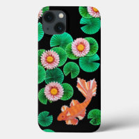 Le coque iphone Coque-Mate de papier Koi Pond