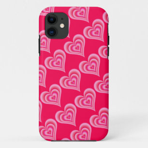 Le coque iphone de coeur de Valentine