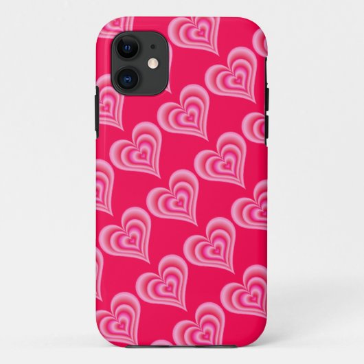 Le coque iphone de coeur de Valentine (Dos)