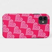 Le coque iphone de coeur de Valentine (Dos (Horizontal))