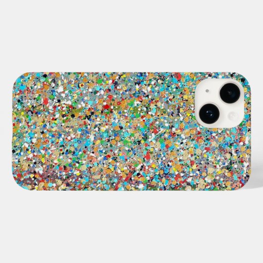Le coque iphone de Confetti (Verso (horizontal))