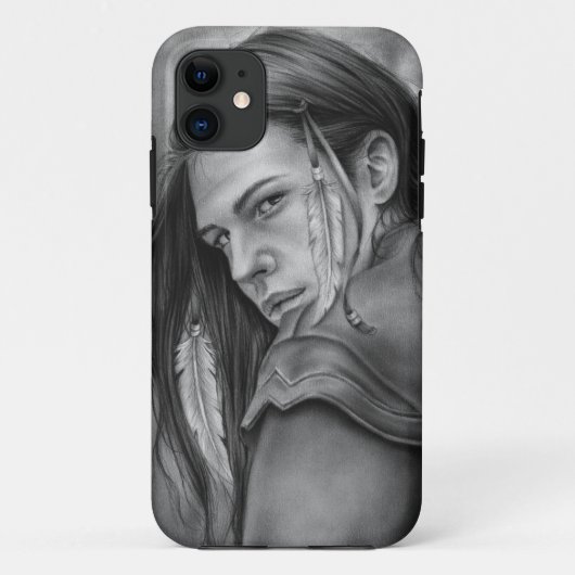 Le coque iphone indien indigène de voyage (Dos)
